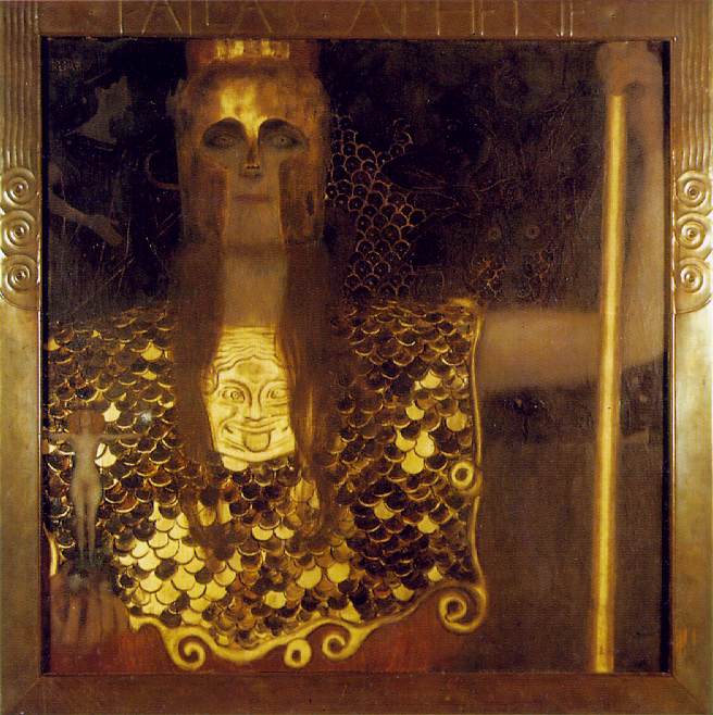 Gustav Klimt, Pallas Athena, Vienne, Kunsthistorisches Museum, 1898